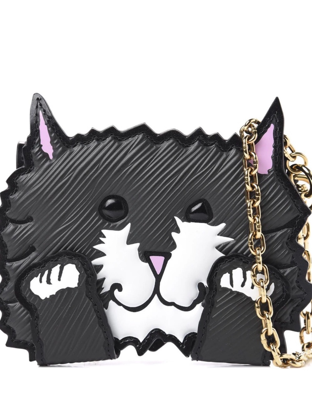 Louis Vuitton x Grace Coddington Cat Card Holder Limited Edition 2018